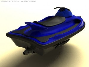 gidrocycle 3D मॉडल