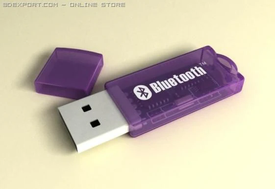 Usbbluetooth 3D Model .c4d .max .obj .3ds .fbx .stl .blend
