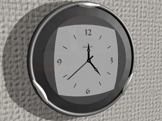 clock 3D मॉडल .c4d .max .obj .3ds .fbx .stl .blend 