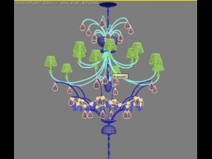 chandelier 3D Модель