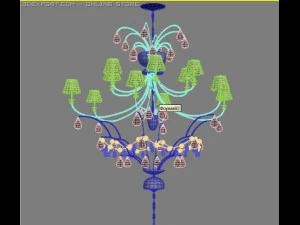 chandelier 3D Model