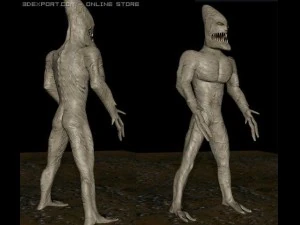 モンスター 3Dモデル