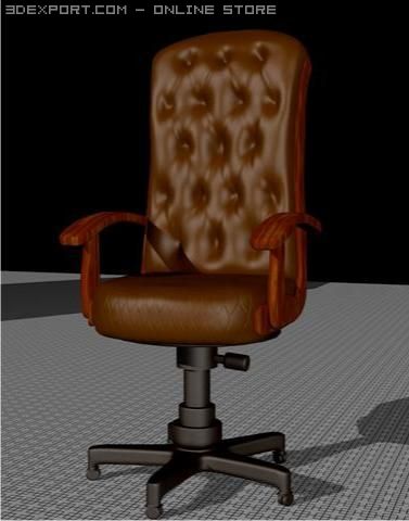 recliner 3D Модель .c4d .max .obj .3ds .fbx .stl .blend 