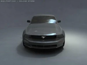ford mustang gt v8 3D Model