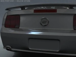 ford mustang gt v8 3D Model
