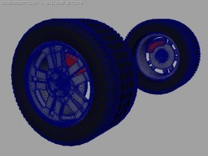 ford mustang gt v8 Model 3D