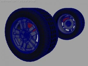 ford mustang gt v8 3D Model