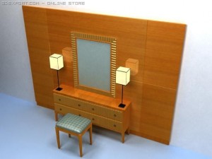 cabinet a001 Model 3D