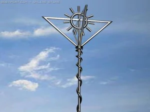 wiel sculptuur 3D Model