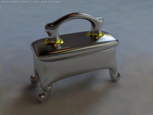 decoration pot 3D Model .c4d .max .obj .3ds .fbx .stl .blend 