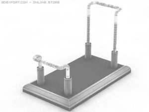 shoe rest Modèle 3D