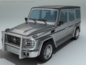 mercedes gelandewagen 3D Модель