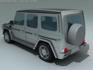 mercedes gelandewagen Modelo 3D