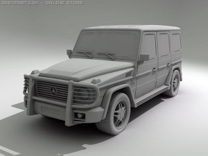 mercedes gelandewagen Modelo 3D