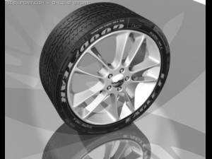 lucad wheel Modelo 3D