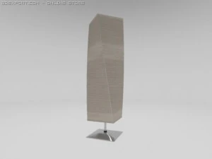 b&uuml;k&uuml;lm&uuml;ş zemin lambası 3D Model