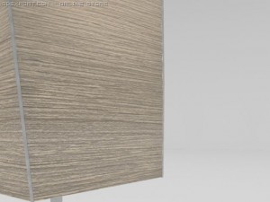 twisty floor lamp Model 3D