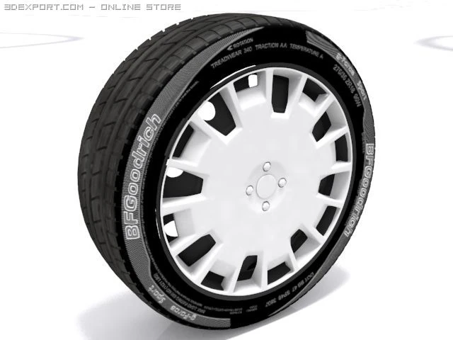 tumerfx tire2 3D Model .c4d .max .obj .3ds .fbx .stl .blend 