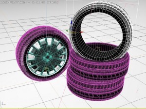 tumerfx tire2 3Dモデル