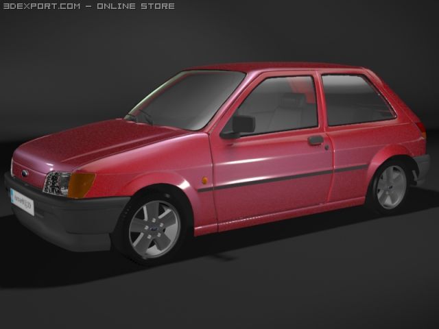 Fiesta mark3 Modelo 3D .c4d .max .obj .3ds .fbx .stl .blend 