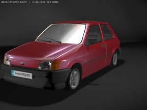 Fiesta mark3 3D Model