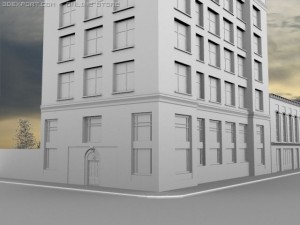 post office 3D 모델