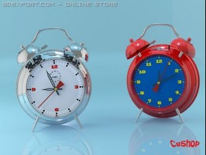 alarm clock 3D-Modell