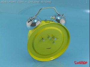 alarm clock Model 3D