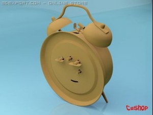 alarm clock Model 3D