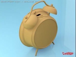 alarm clock Model 3D