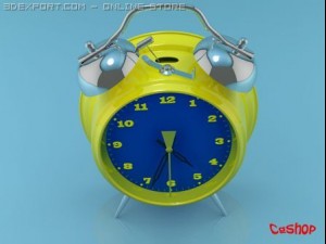 alarm clock Model 3D