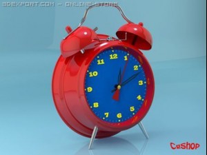 alarm clock Model 3D
