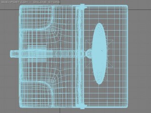dustpan with brush Modello 3D