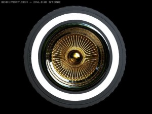 lowrider wheel 3Dモデル