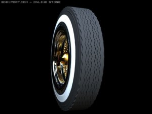 lowrider wheel 3Dモデル