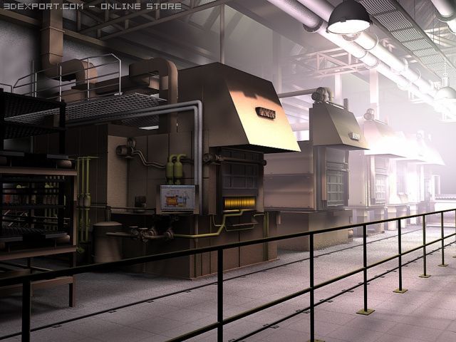 furnace Modelo 3D .c4d .max .obj .3ds .fbx .stl .blend 
