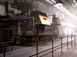 furnace 3D-Modell