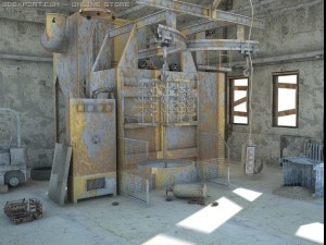 blastmachine 3D-Modell