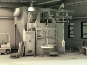 blastmachine Modello 3D