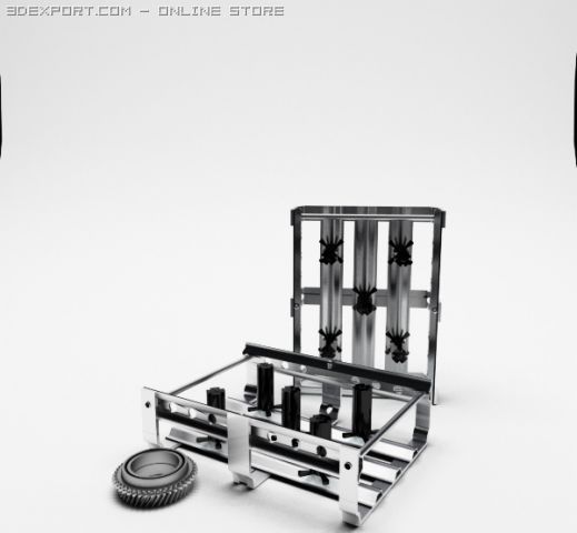 box Model 3D .c4d .max .obj .3ds .fbx .stl .blend 