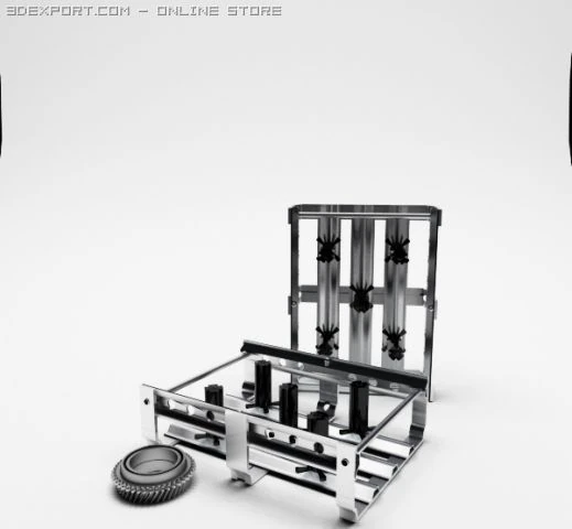 box 3D Model .c4d .max .obj .3ds .fbx .stl .blend 