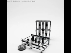 коробка 3D Модель