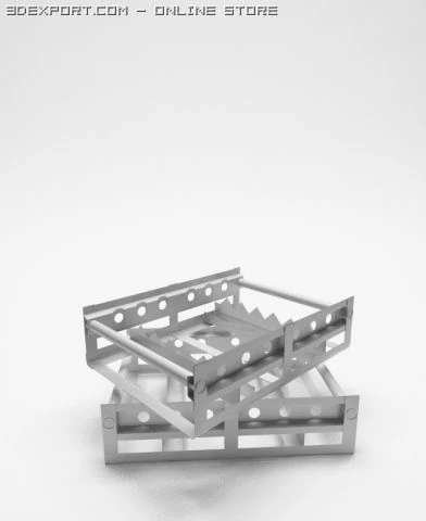 box 2 3D Model .c4d .max .obj .3ds .fbx .stl .blend 
