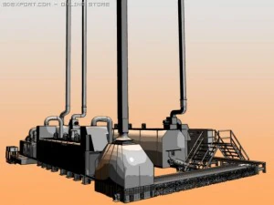 furnace 2 3D Model