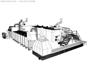 furnace 2 3D Model