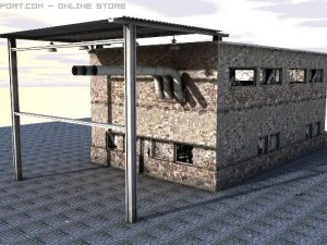 фабрика 3D Модель