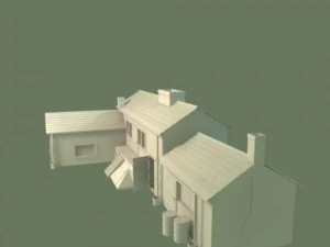 old industrial 3D Model