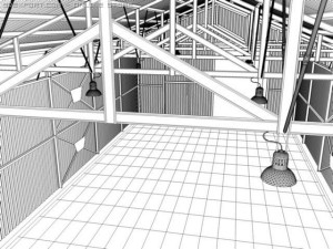 hall Model 3D