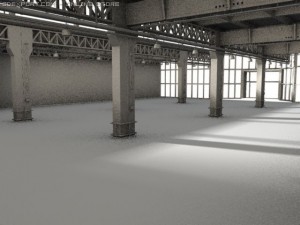 hall 5 3D 模型