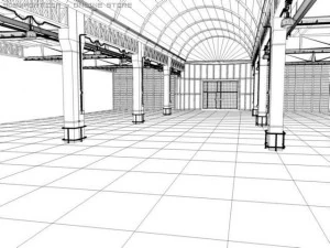 hall 5 3D Model